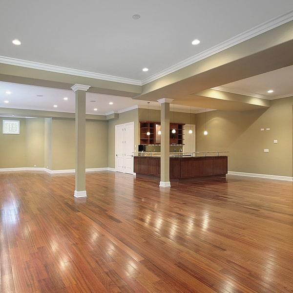 regularly sweeping and using a ph-neutral hardwood floor cleaner is the best way to maintain the beauty of wood flooring